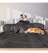 Amazon.com: Edenleaf Oversized Blanket 120x120 Inches, Giant Huge